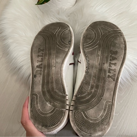 Bally Lips Print Slip On Sneakers Shoes - Picture 6 of 11